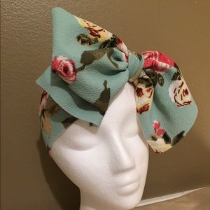 Baby/toddler/children’s Messy Bow headwrap